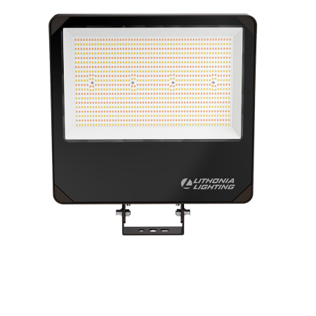 Lithonia Lighting Contractor Select ESXF5 16" Wide 120-347V LED Flood Light with Adjustable Lumen Output Dark Bronze